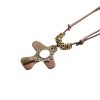 Sublimation Leather Cowgirl Necklace