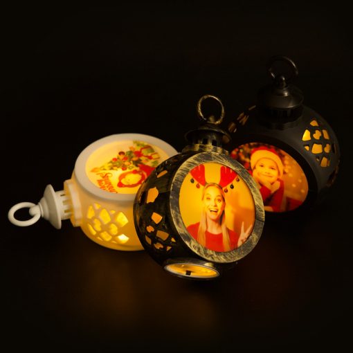 Sublimation Christmas Lantern Lights with PET Film