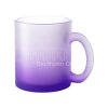 10 oz. Sublimation Color Glass Mug (in Gradient Color)