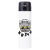 500 ml Stainless Steel Vacuum Insulated Water Bottle with Buffered Flip-Top Lid