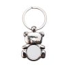 Sublimation Metal Key Chain with Animal Pendant