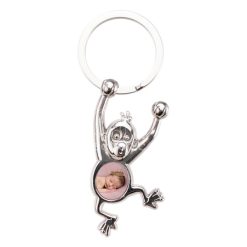 Sublimation Metal Key Chain with Animal Pendant