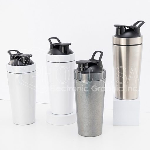 700 ml Sublimation Stainless Steel Vacuum Insulated Protein Shaker Bottle