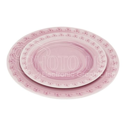 10Pink Lace Plate12 1
