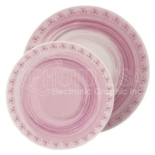 10Pink Lace Plate13 1