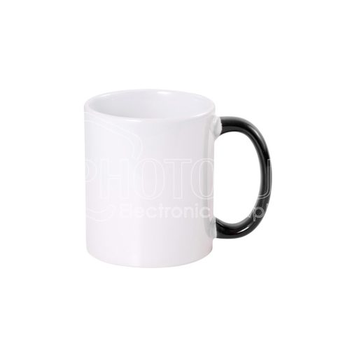 11 oz. Sublimation Ceramic Mug with Colored Handle