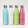 500 ml Sublimation Pearl Paint Stainless Steel Cola Shaped Water Bottle A