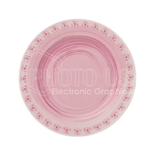 8 Pink Lace Plate1