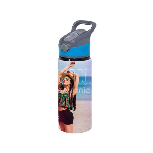 Aluminum water bottle with bounce cover 600 2 2 1