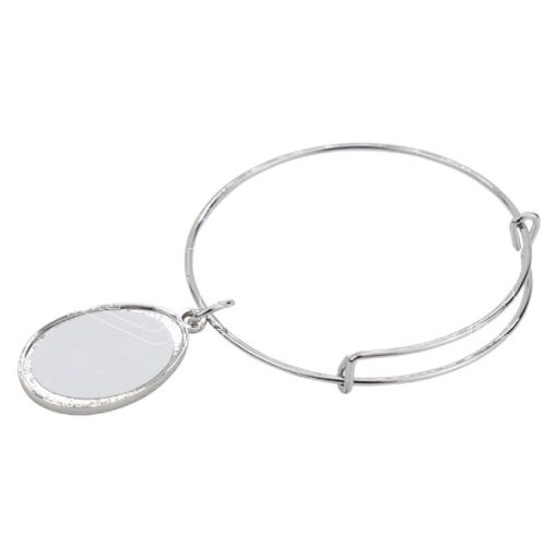 Bracelet with Oval Pendant 2