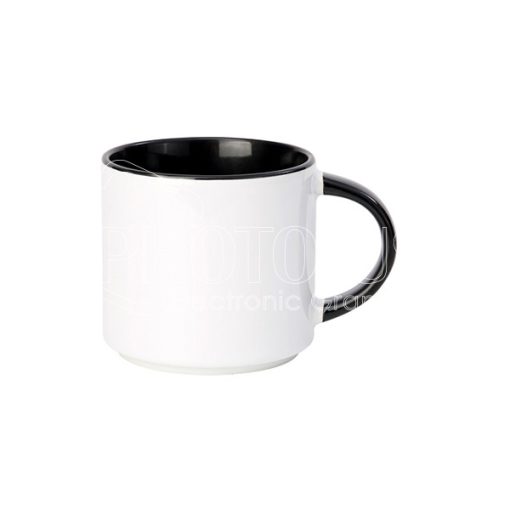 14 oz. Sublimation Inside/Handle Colored Ceramic Coffee Mug