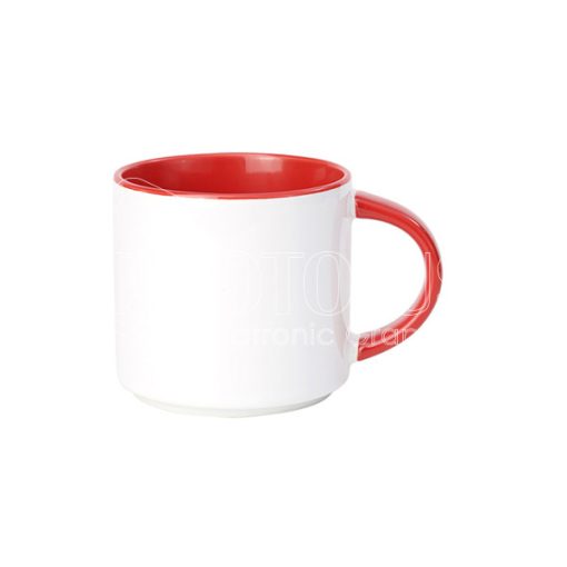 Coffee cup with colored handle600 5 1