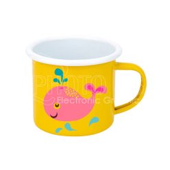 Colored enamel mug yellow600 1 0