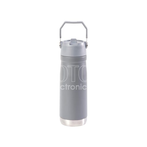 700 ml Powder Coated Stainless Steel Sports Water Bottle with Straw Lid for Laser Engraving and UV Printing