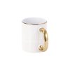 11 oz. Sublimation Ceramic Mug with Plated Rim and Handle