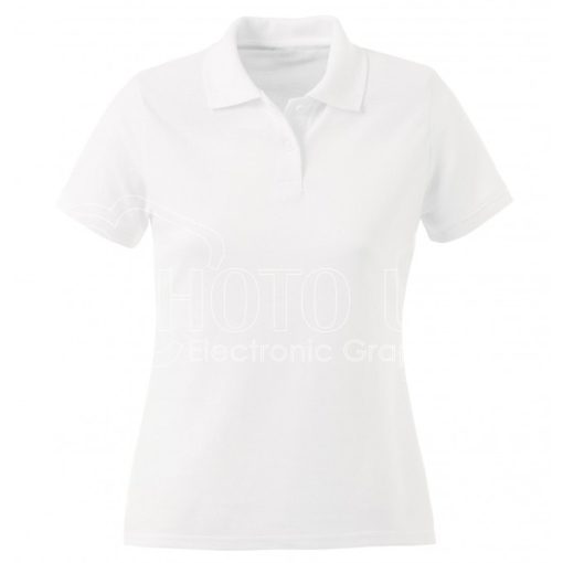 Female Polo T shirt white