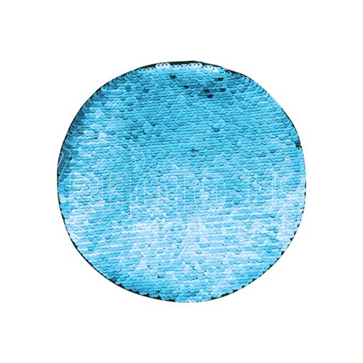 Flip Sequin Adhesive circle light bluewhite 1 4