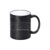 Frosted inner color black mug 600 5 0