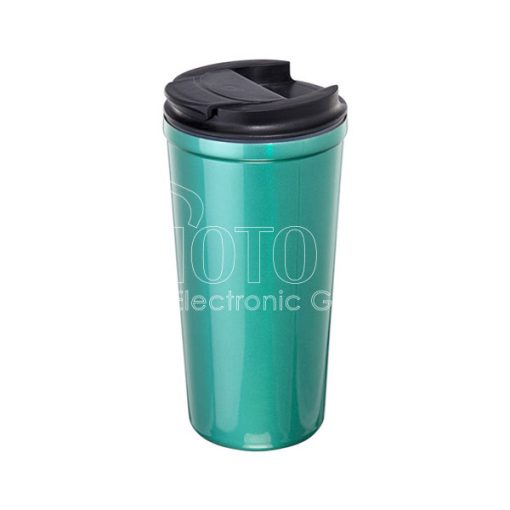 Full color stainless steel clamshell cup 600 3 1