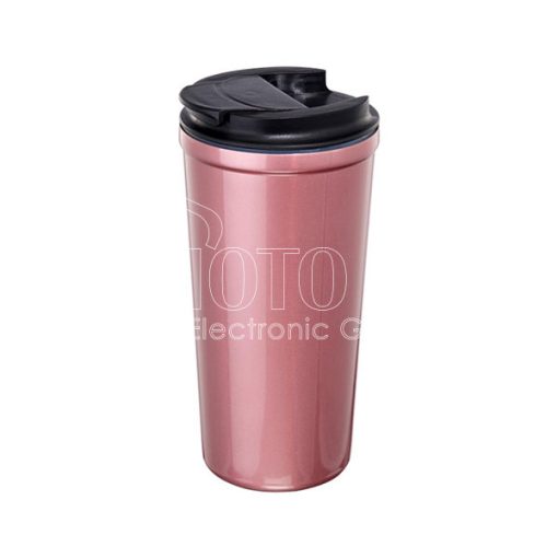 Full color stainless steel clamshell cup 600 4 4