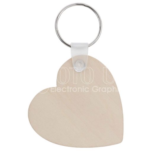 Heart shaped Wooden Key Ring 600 1 1