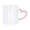 Heart shaped two color mug600 pink1 1