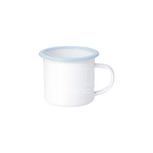 12 oz. Sublimation Enamel Mug with Colored Rim