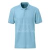 Male Polo T shirt light blue