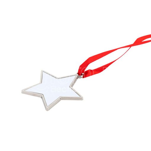 Metal Star Shaped Christmas Pendant600 2