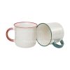 13 oz. Sublimation Pearl Paint Plated New Bone China Coffee Mug