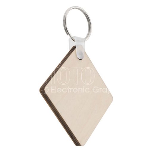 Square Wooden Key Ring 600 2