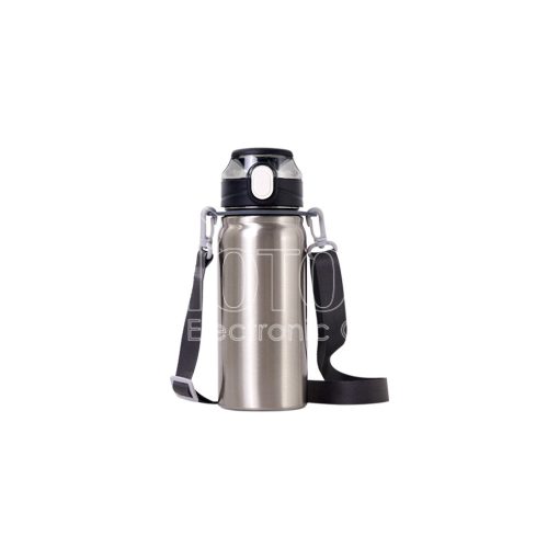16 oz./500 ml Sublimation Stainless Steel Vacuum Bottle with Shoulder Strap