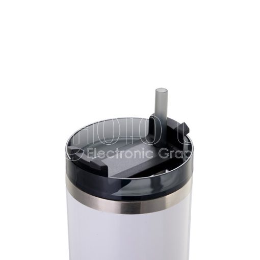20 oz. Sublimation Stainless Steel Travel Mug with Straw