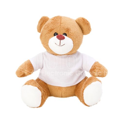 14 cm Sublimation Plush Teddy Bear with T-Shirt