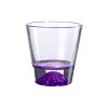Transparent color bottom conical glass cup 600 1