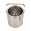 an ice bucket silvery 600 6