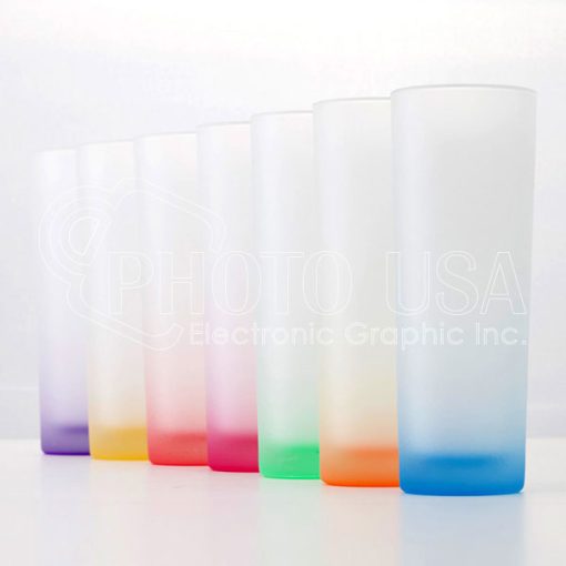gradient color frosted mug 600 12