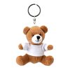 key ring with teddy bear ornament Brown 600 2 2