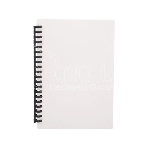 Sublimation A5 Plastic Spiral-Bound Loose-Leaf Notebook