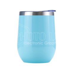 12 oz. Sublimation Bright Paint Stainless Steel Stemless Wine Cup