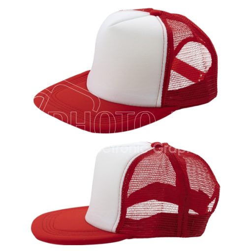 snapback cap red