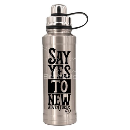 stainless steer water bottle with cup cap600 5 0