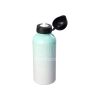 600 ml Sublimation Colored Aluminum Sports Water Bottle with Helmet-Shaped Lid (in Top Gradient Color)