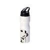 600 ml Sublimation Aluminum Sports Water Bottle with Straw Lid and Ribbed Grip