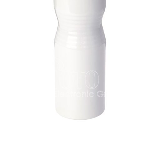 600 ml Sublimation Aluminum Sports Water Bottle with Flip-Top Lid and Ribbed Grip