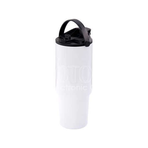 30 oz./880 ml Sublimation Stainless Steel Travel Mug with 2-in-1 Multifunction Lid