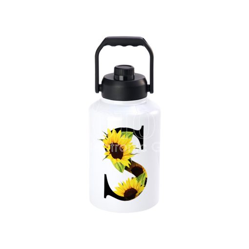 128 oz. Sublimation Portable Camping Stainless Steel Gallon Water Bottle