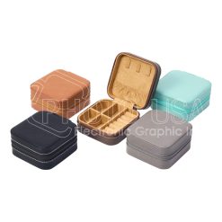 Engraving Blank Leather Jewelry Case