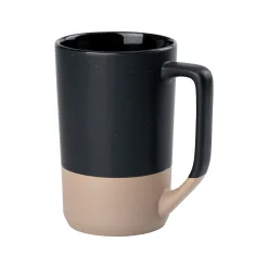 16 oz. Dual Color Matte Finish Ceramic Mug