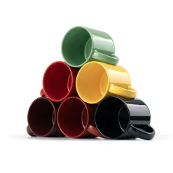 ● This mug is made of high-quality ceramic.